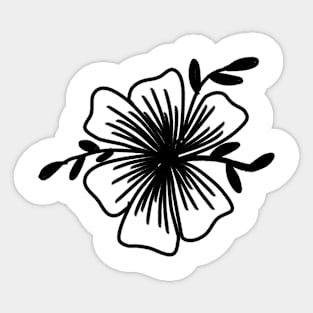 Flower Girl Sticker